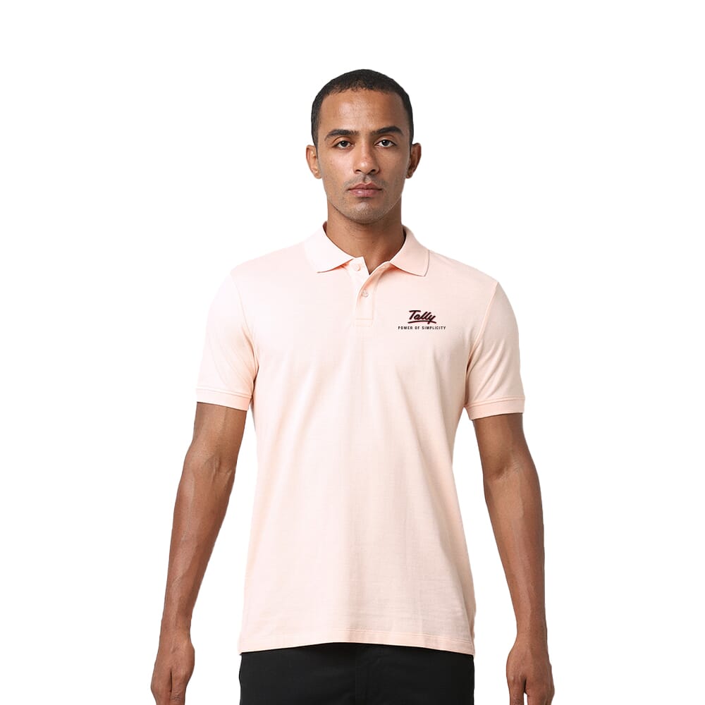 Jack & Jones Madd Unisex Polo T-shirt - Pink